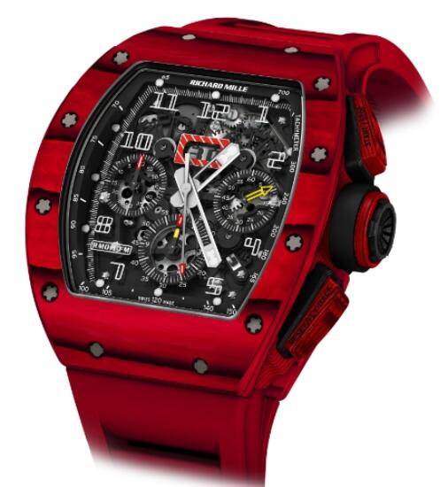 Richard Mille Replica Watch RM 011 Red TPT Quartz